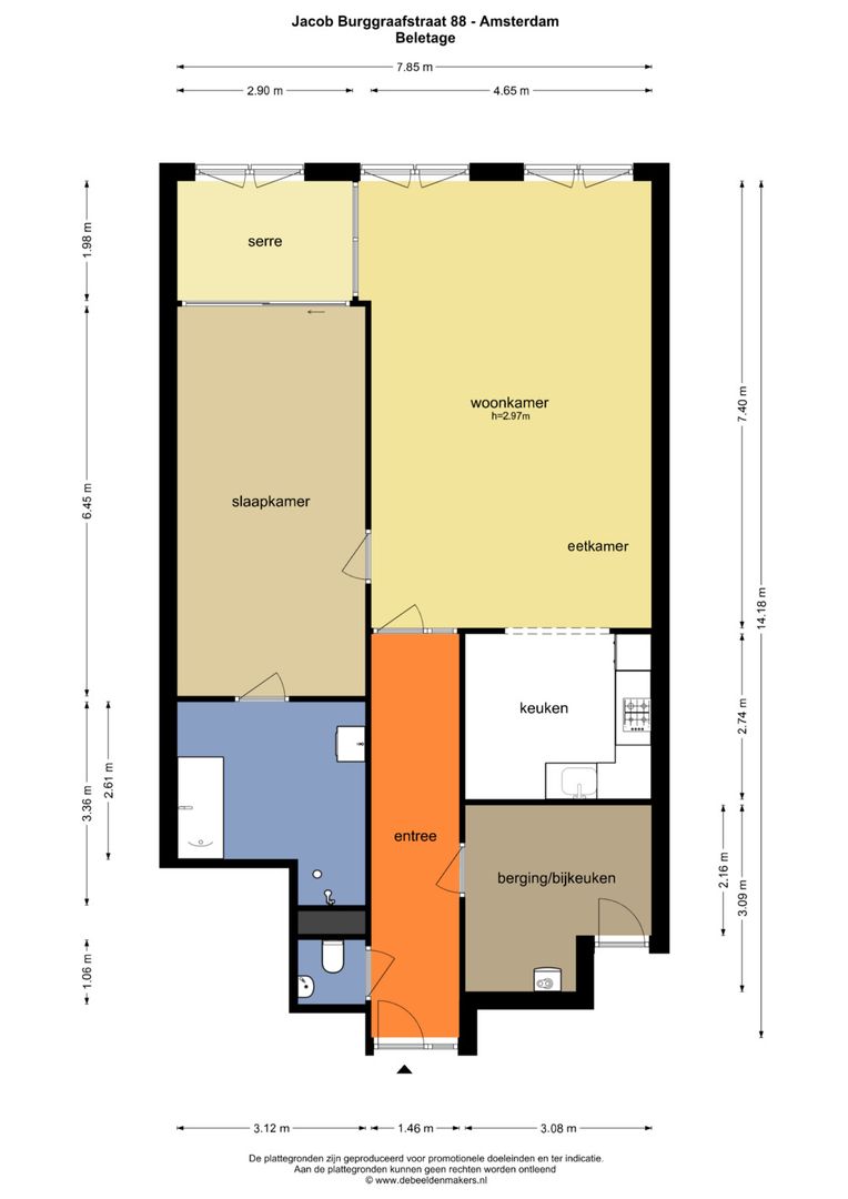 Jacob Burggraafstraat 88, Amsterdam foto-31 blur