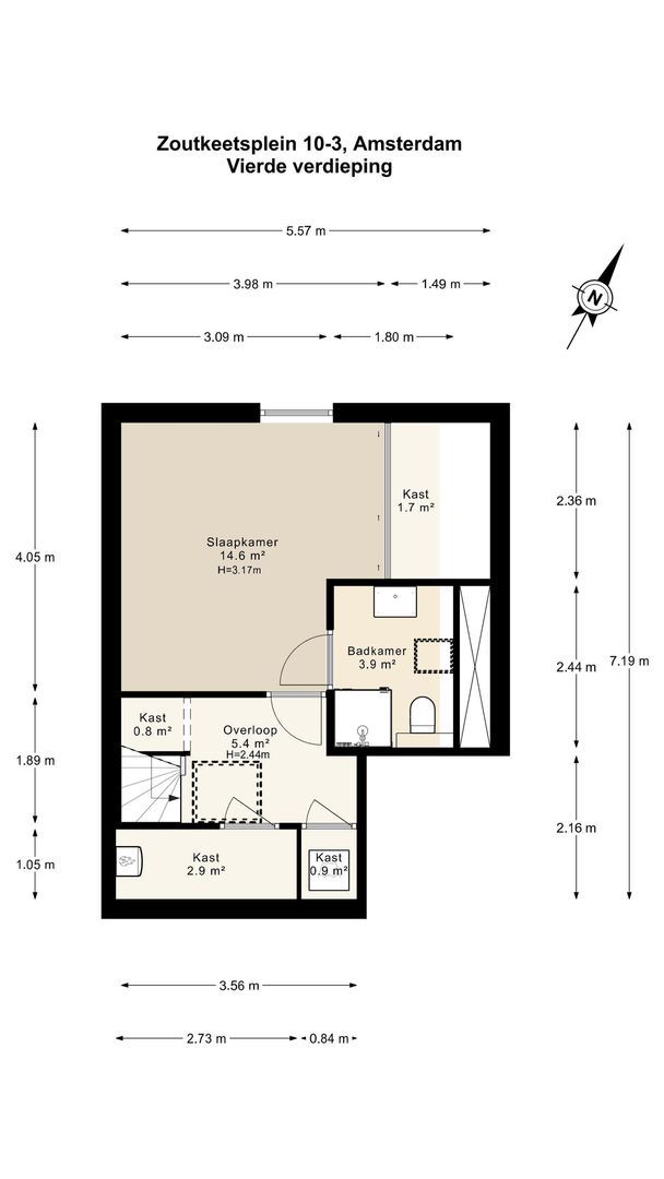 Zoutkeetsplein 10 3, Amsterdam foto-13 blur