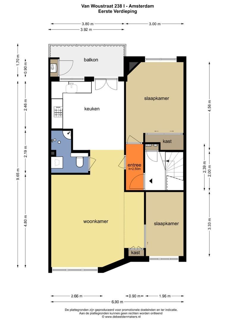 Van Woustraat 238 1, Amsterdam foto-20 blur