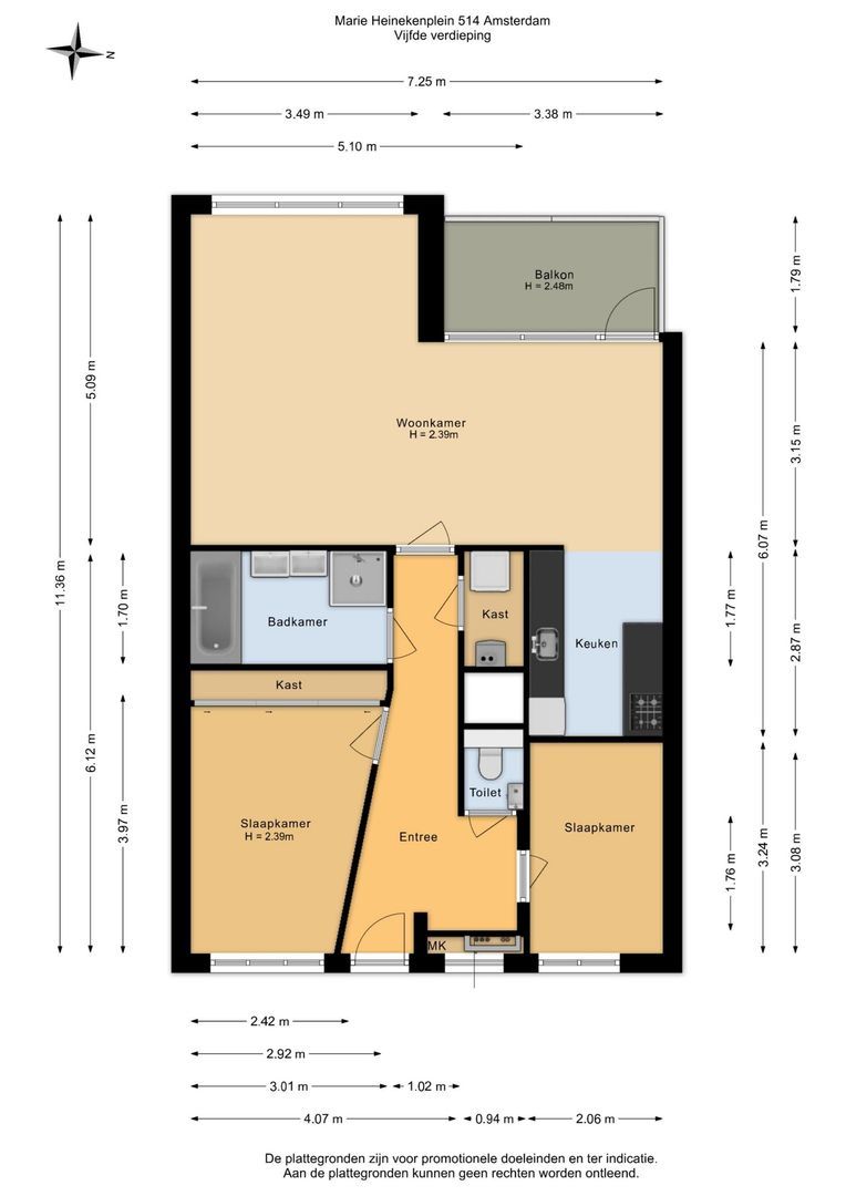 Marie Heinekenplein 514, Amsterdam foto-42 blur