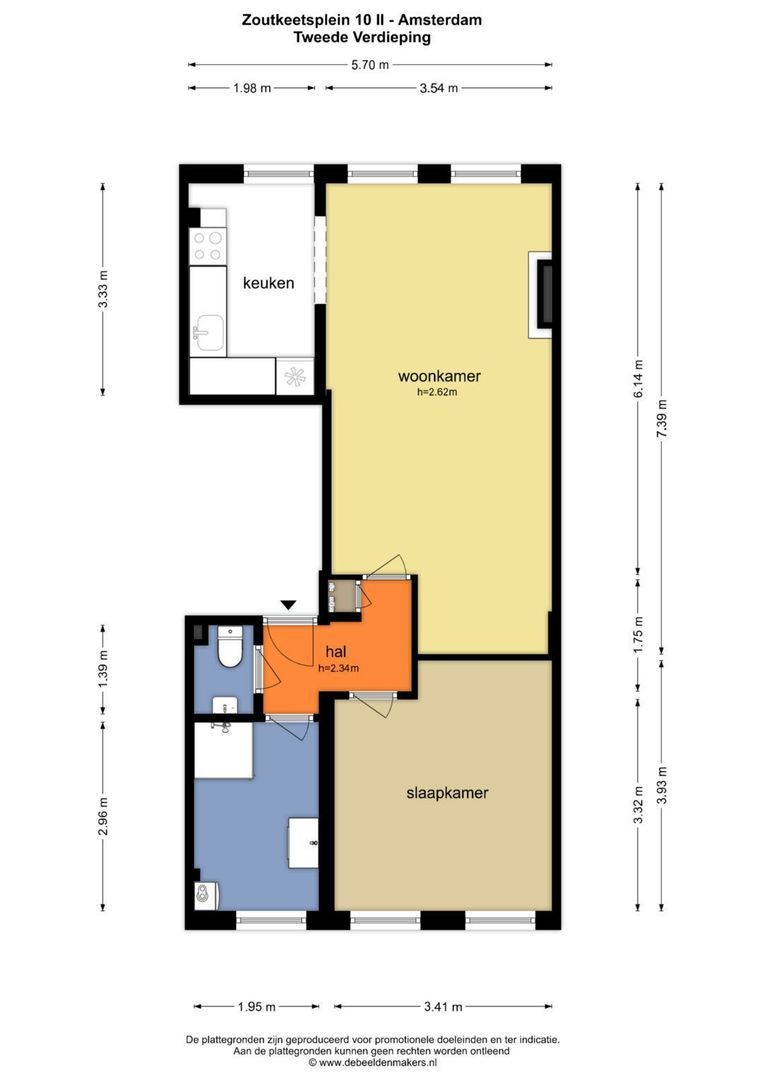 Zoutkeetsplein 10 2, Amsterdam foto-41 blur