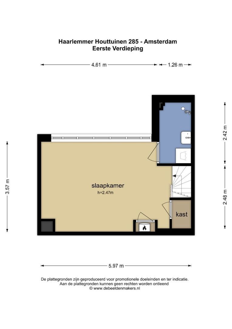 Haarlemmer Houttuinen 285, Amsterdam foto-19 blur