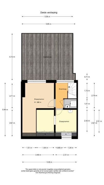 Woestduinstraat 31 H, Amsterdam plattegrond-62
