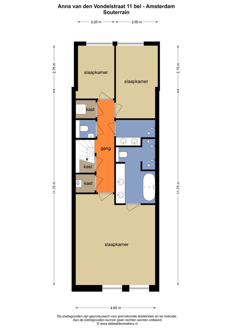 Anna van den Vondelstraat 11, Amsterdam foto-36 blur