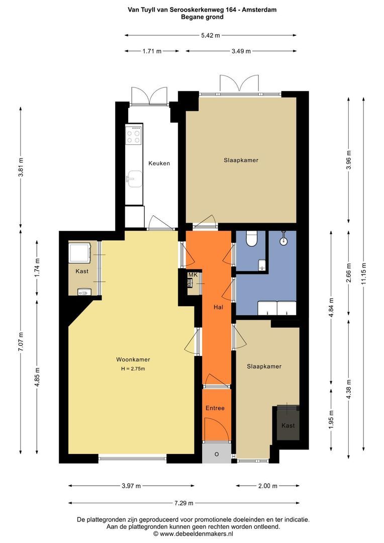 Van Tuyll van Serooskerkenweg 164, Amsterdam foto-37 blur