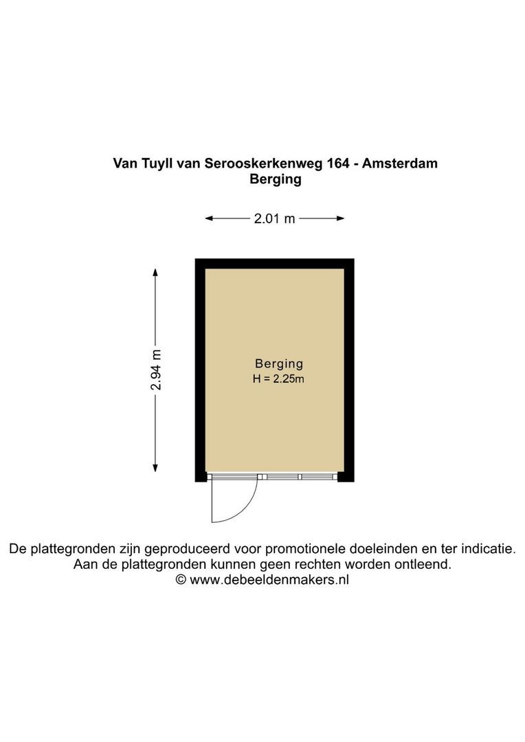 Van Tuyll van Serooskerkenweg 164, Amsterdam foto-40 blur