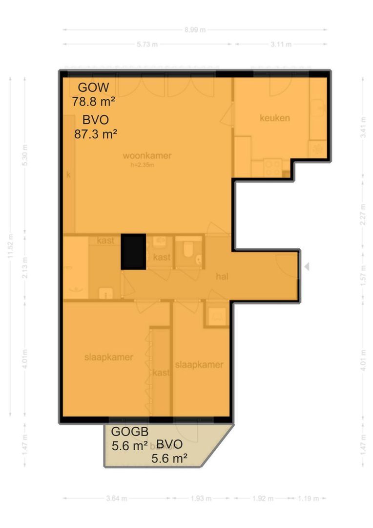 Prinsengracht 416 B, Amsterdam foto-37 blur