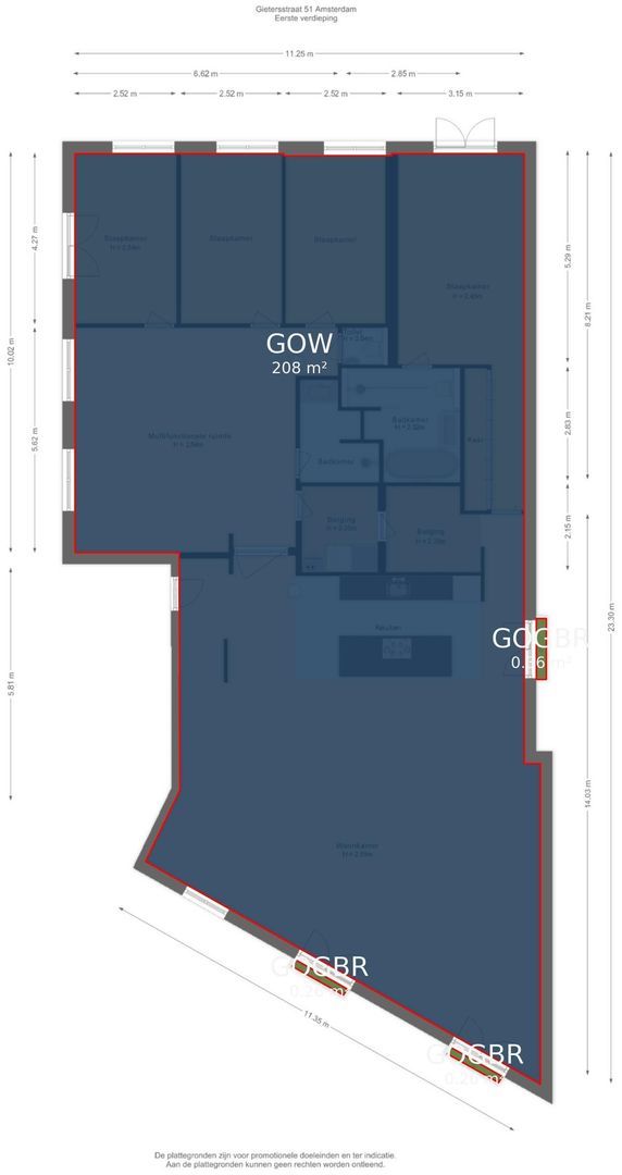 Gietersstraat 51, Amsterdam foto-60 blur