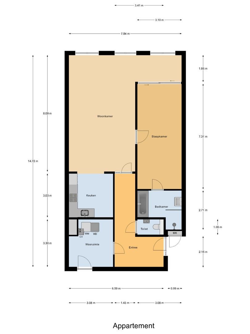 Jacob Burggraafstraat 114, Amsterdam foto-36 blur