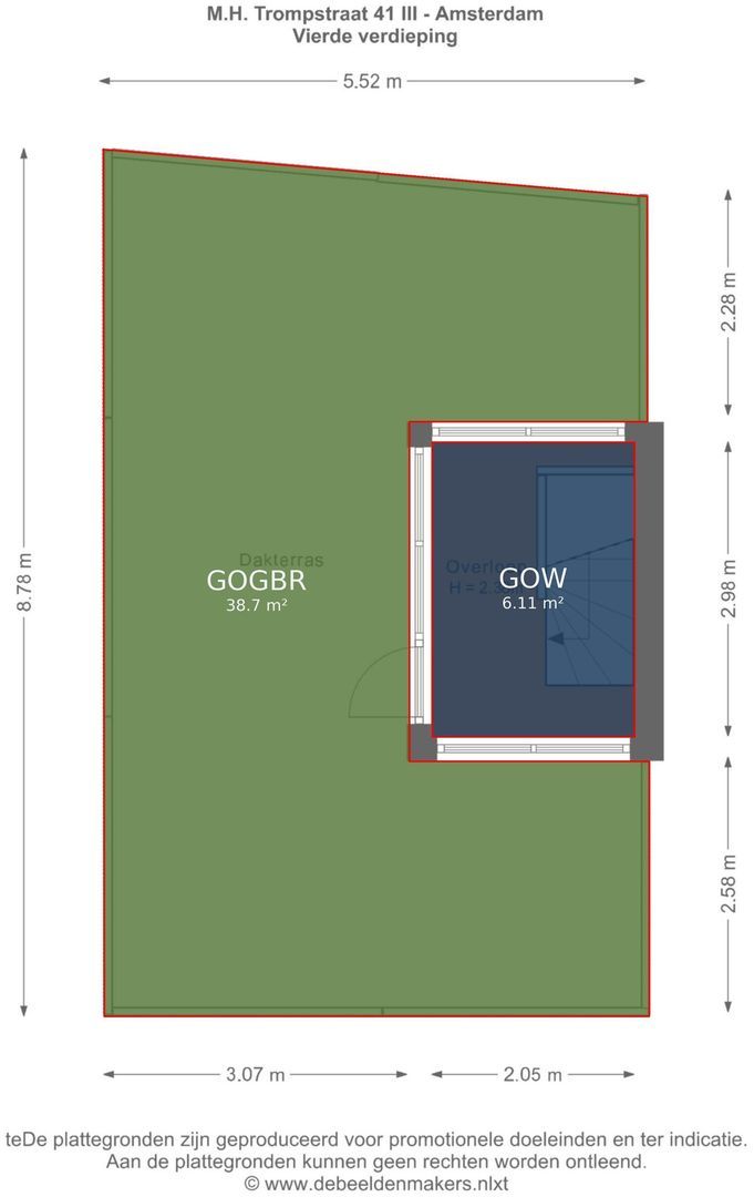 Maarten Harpertszoon Trompstraat 41 3, Amsterdam foto-29 blur