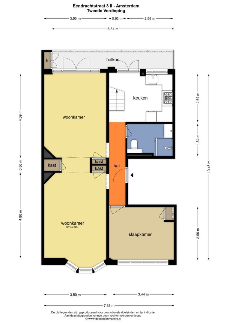 Eendrachtstraat 8 2, Amsterdam foto-46 blur