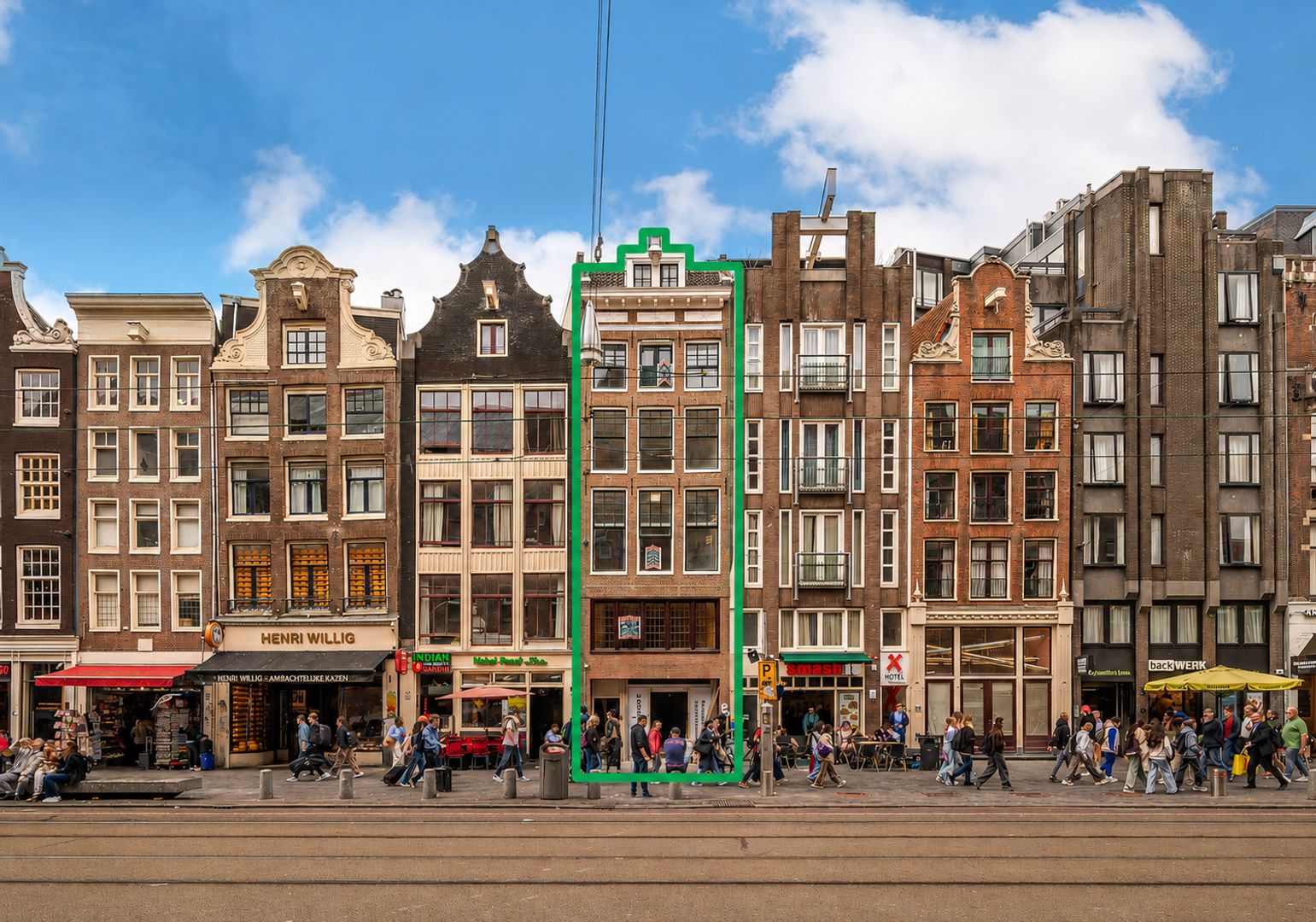 Damrak 52 B, Amsterdam foto-18 blur