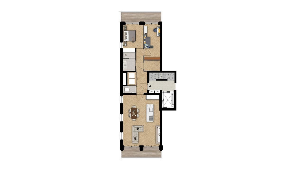 Zeeburgerpad 46 F, Amsterdam plattegrond-10