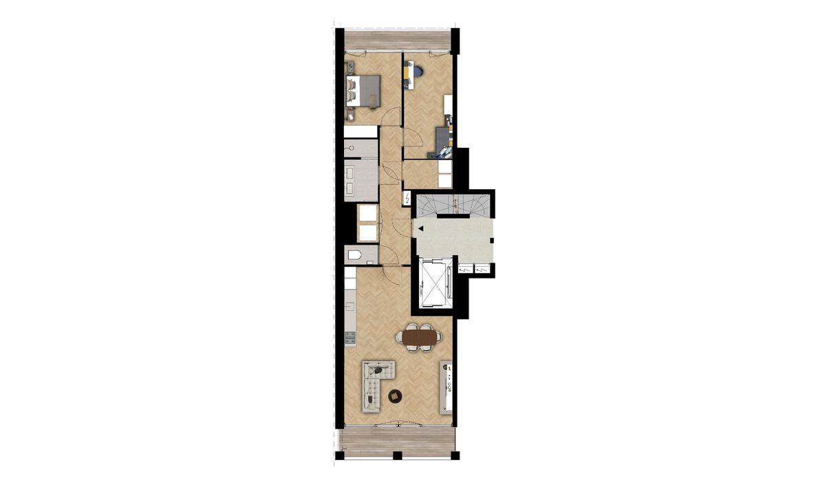 Zeeburgerpad 45 F, Amsterdam plattegrond-12