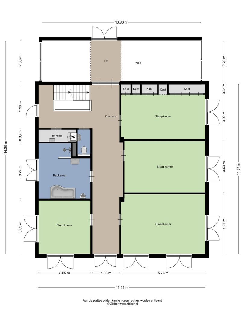 Van Vollenhovenlaan 28, Aerdenhout plattegrond-2