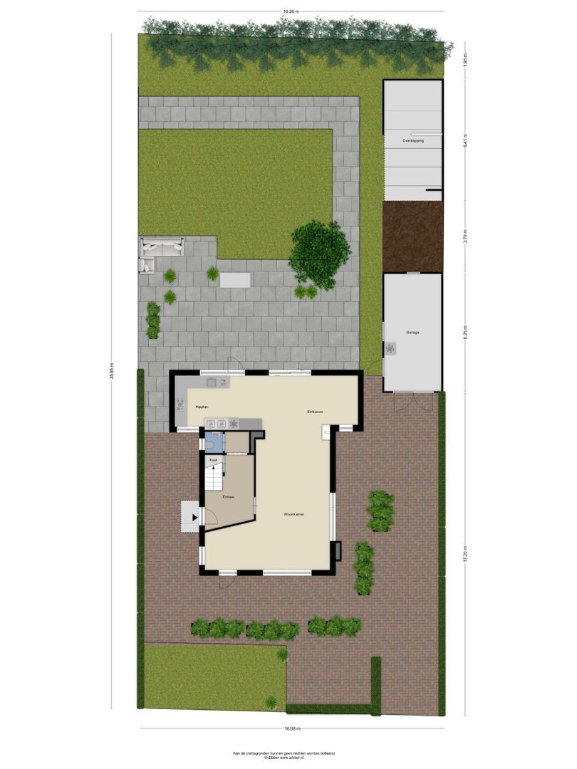 Prof. Asserlaan 4, Heemstede plattegrond-0