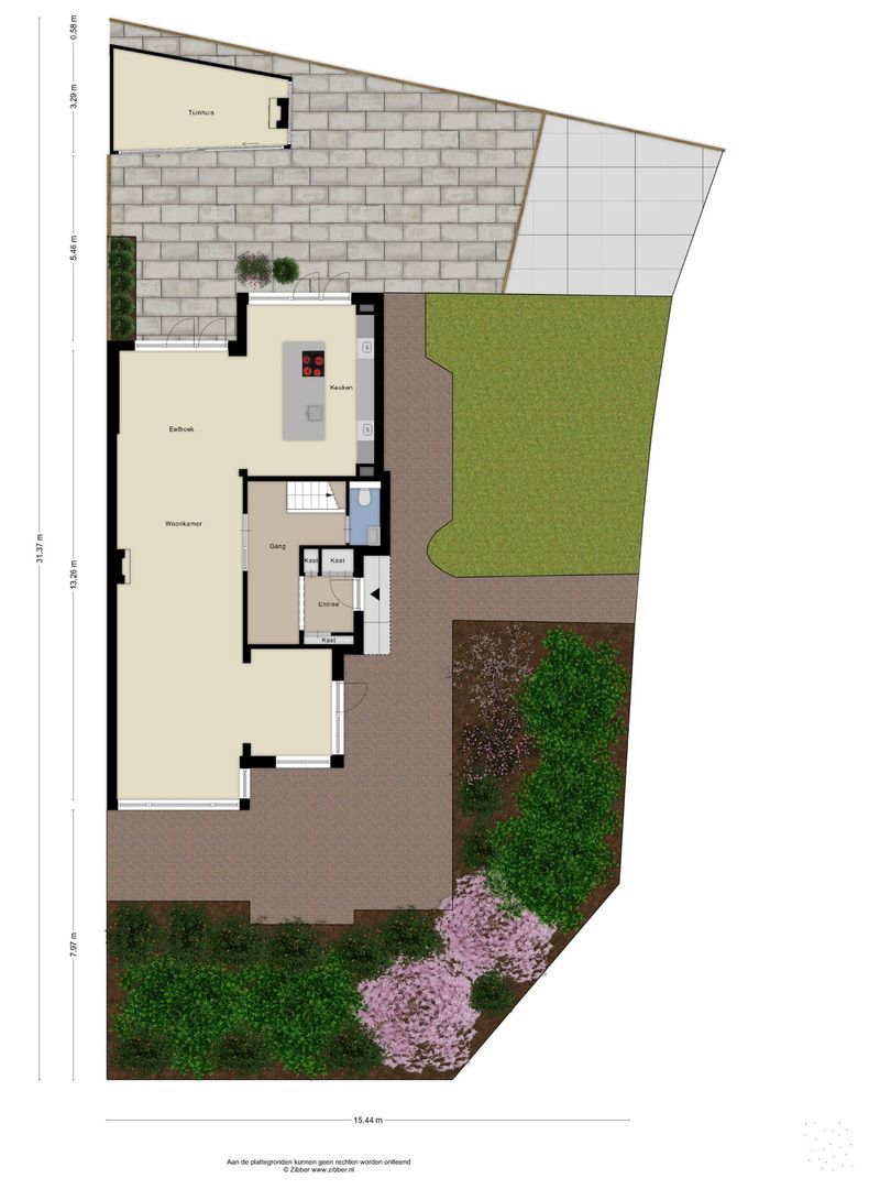 van Stolbergweg 1, Zandvoort plattegrond-0