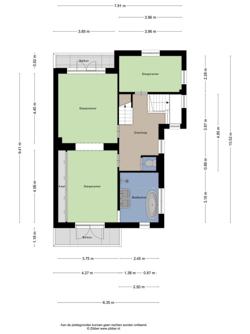 van Stolbergweg 1, Zandvoort plattegrond-2