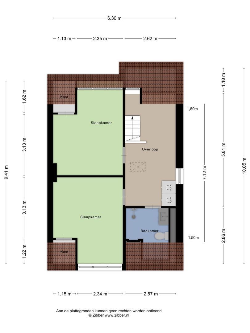 van Stolbergweg 1, Zandvoort plattegrond-3