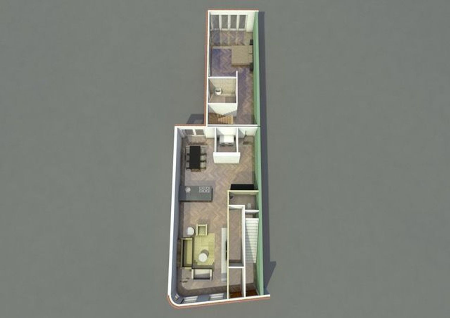 Kampersingel 6 zw, Haarlem plattegrond-4