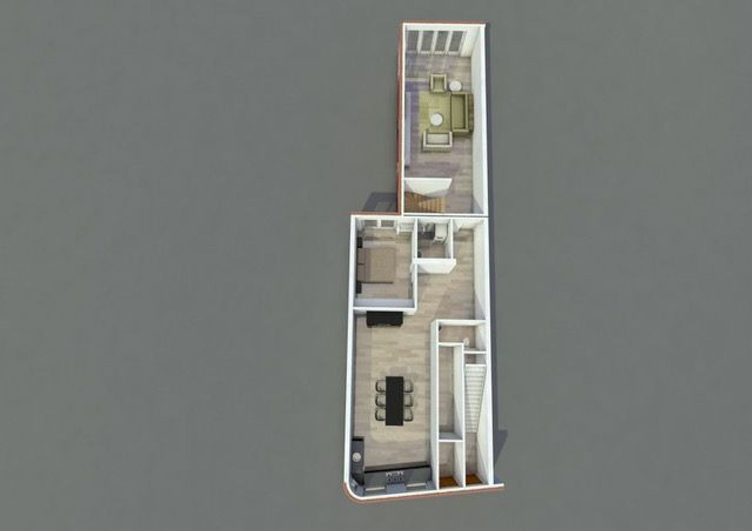 Kampersingel 6 zw, Haarlem plattegrond-5