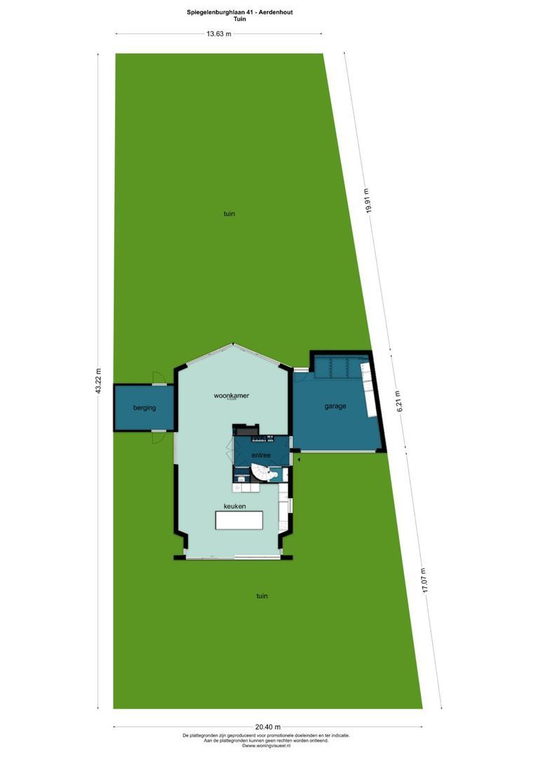 Spiegelenburghlaan 41, Aerdenhout plattegrond-0