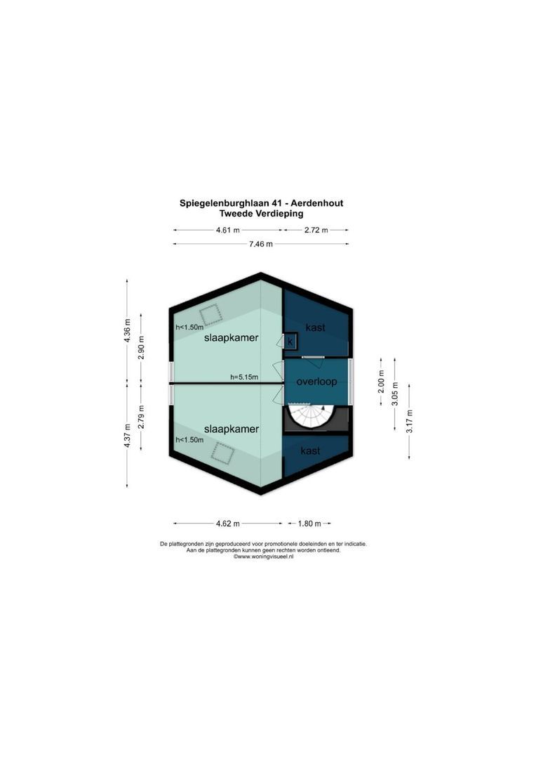 Spiegelenburghlaan 41, Aerdenhout plattegrond-3
