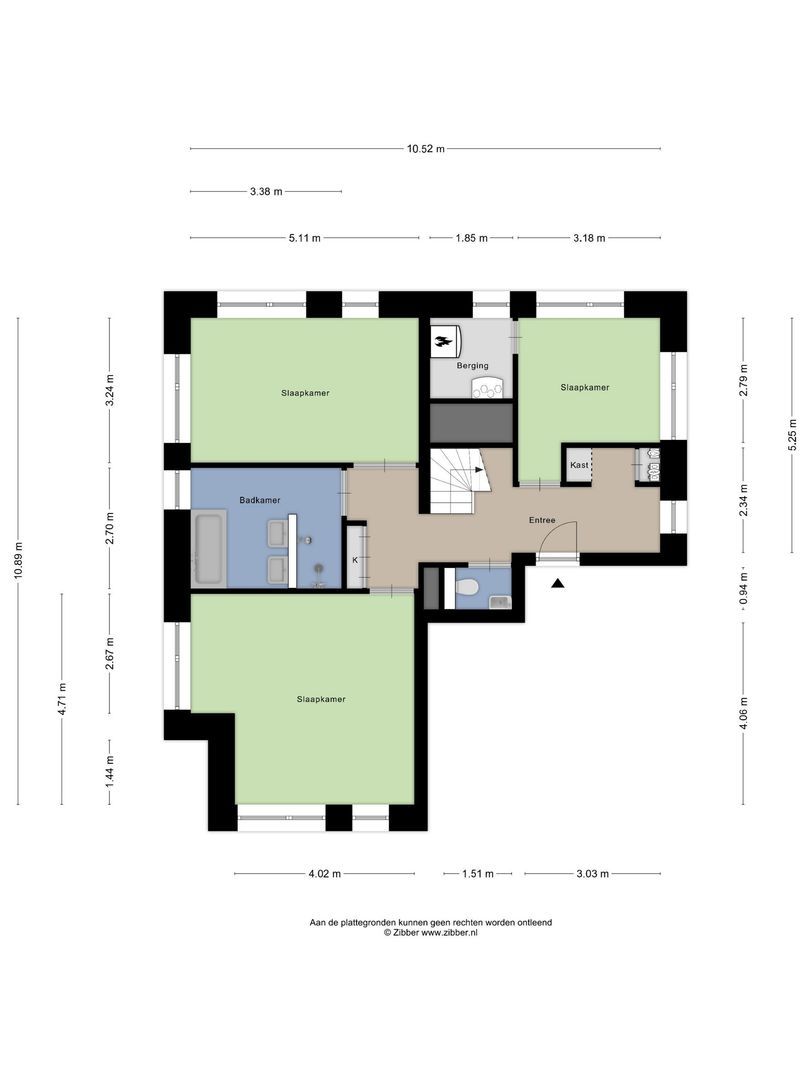 Phoenixstraat 1 H, Haarlem plattegrond-2