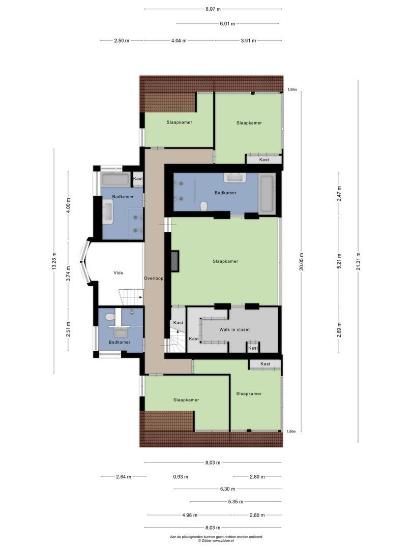 Rijperweg 7, Bloemendaal plattegrond-2