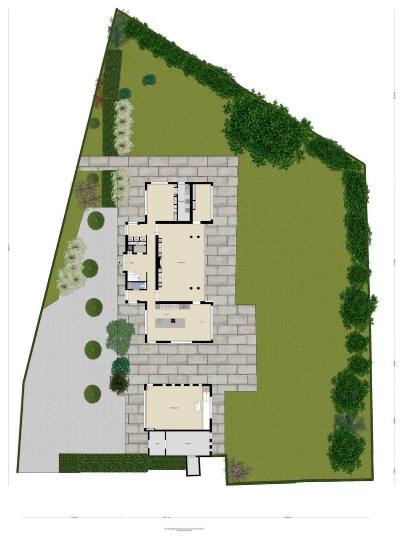 Rijperweg 7, Bloemendaal plattegrond-0