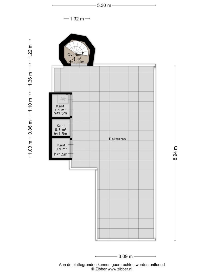Koningstraat 3 C, Haarlem plattegrond-3