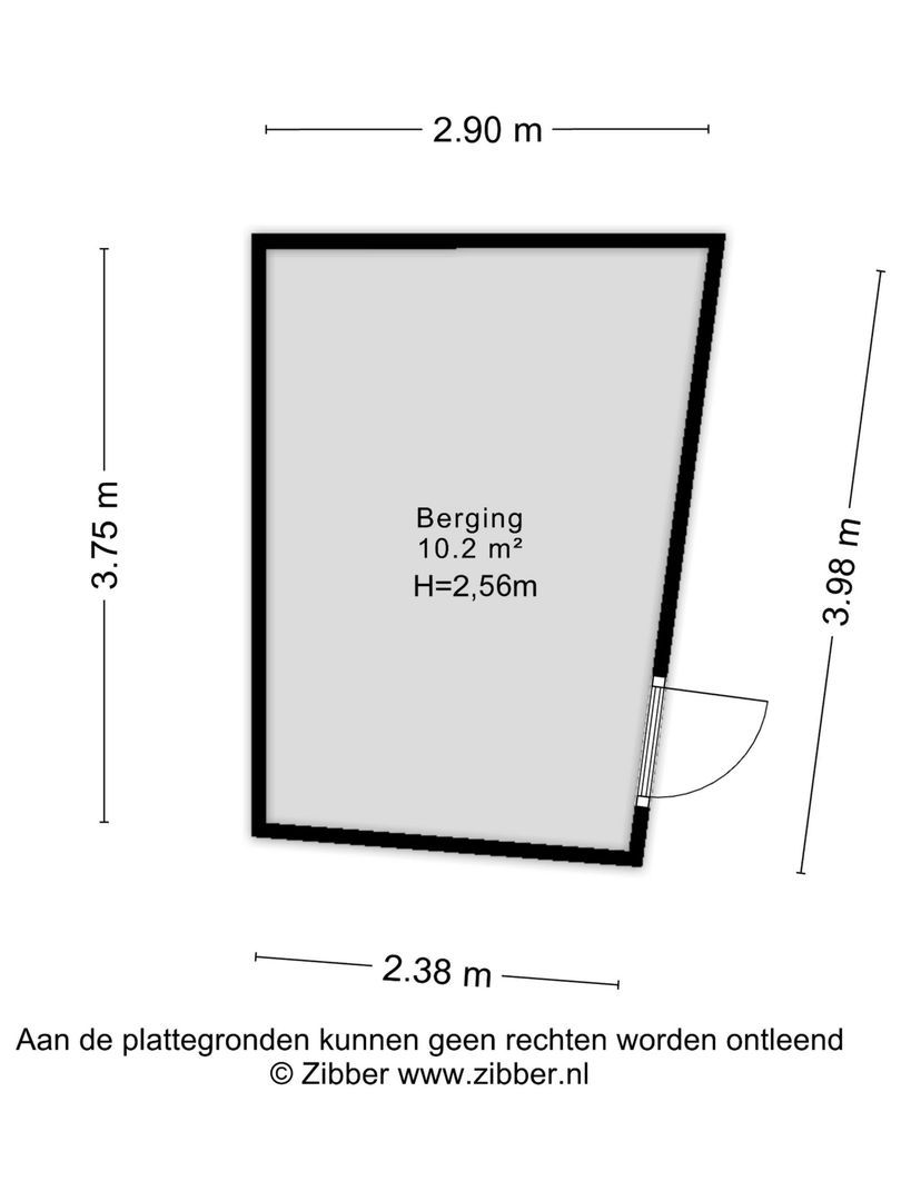 Koningstraat 3 C, Haarlem plattegrond-4