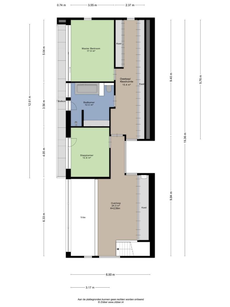 Kennemerweg 1, Zandvoort plattegrond-3