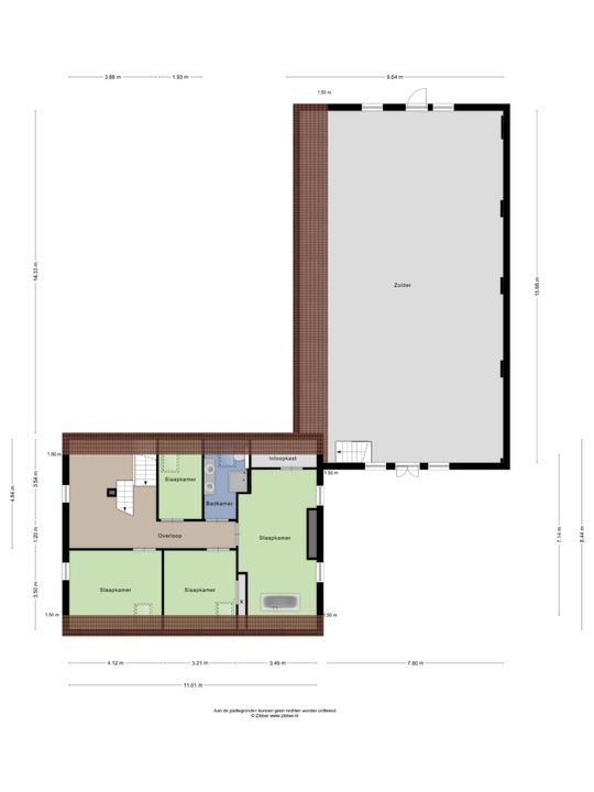 Wilhelminastraat 18, Ulicoten plattegrond-54