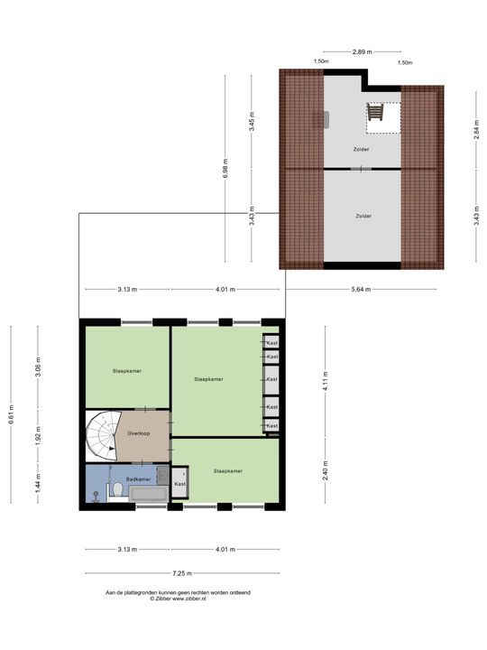 Frederikstraat 7, Baarle-Nassau plattegrond-43