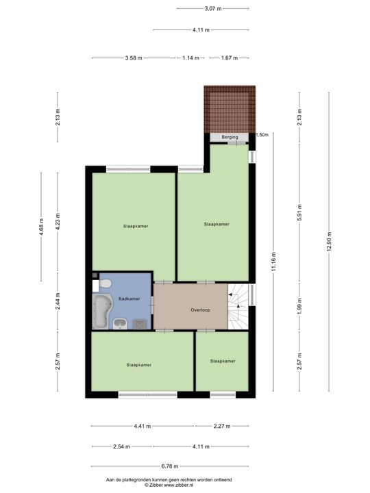 Baronielaan 44, Alphen plattegrond-41
