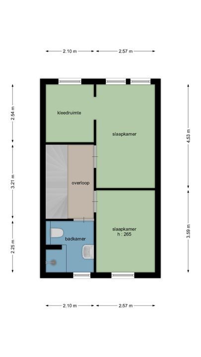Beugelflesstraat 7, Baarle-Nassau plattegrond-39