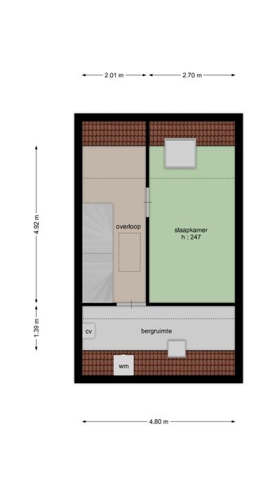Beugelflesstraat 7, Baarle-Nassau plattegrond-39
