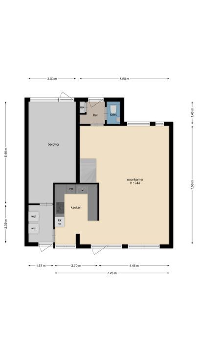 Hulstakker 15, Baarle-Nassau plattegrond-43