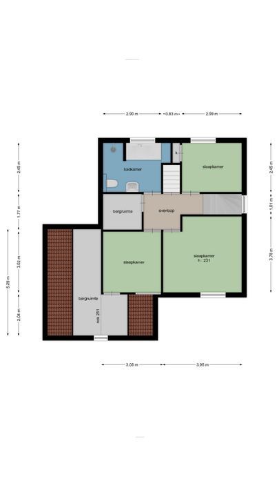 Emmastraat 23, Baarle-Nassau plattegrond-65