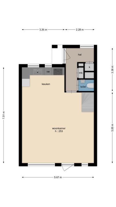 Zandakker 36, Baarle-Nassau plattegrond-38