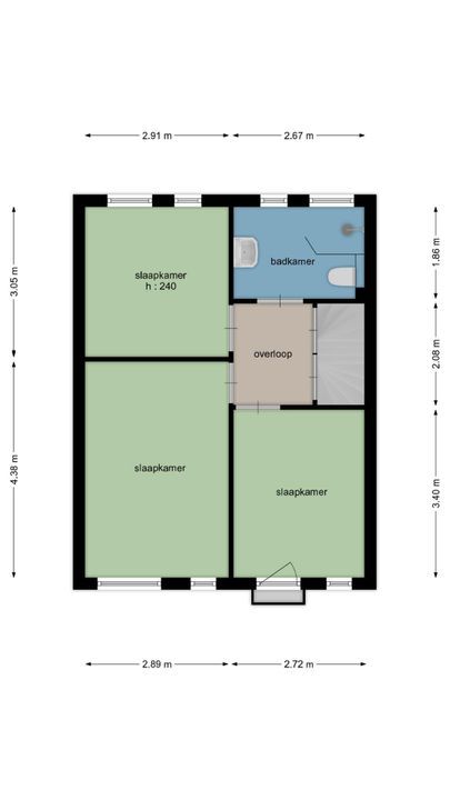 Zandakker 36, Baarle-Nassau plattegrond-38