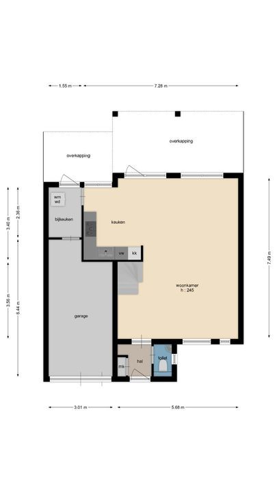 Hulstakker 34, Baarle-Nassau plattegrond-35