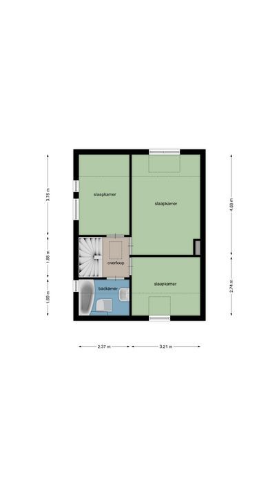 Hulstakker 34, Baarle-Nassau plattegrond-35