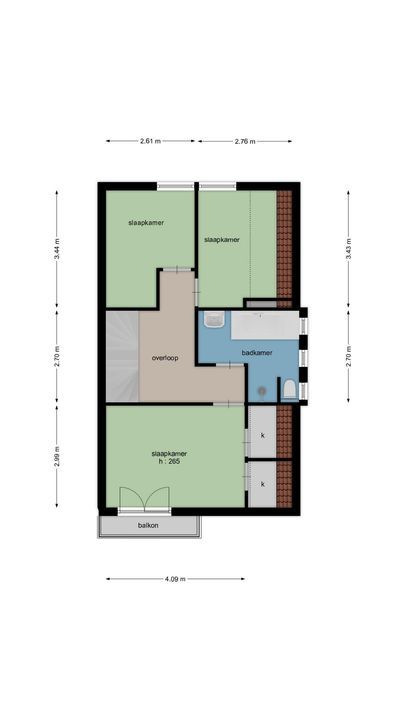 Boskriek 10, Alphen plattegrond-44