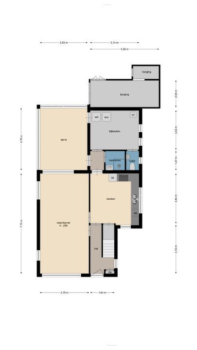 Molenbaan 4, Baarle-Nassau plattegrond-37