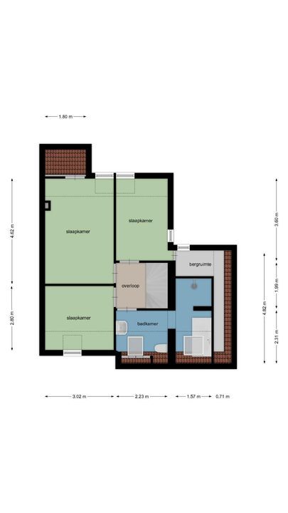 Ruiterpad 2, Baarle-Nassau plattegrond-39