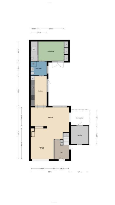 Emmastraat 2, Baarle-Nassau plattegrond-37