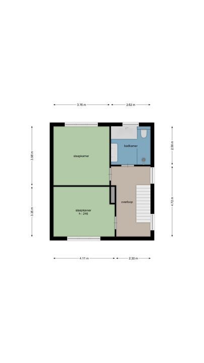 Markgravenstraat 29, Baarle-Hertog plattegrond-29