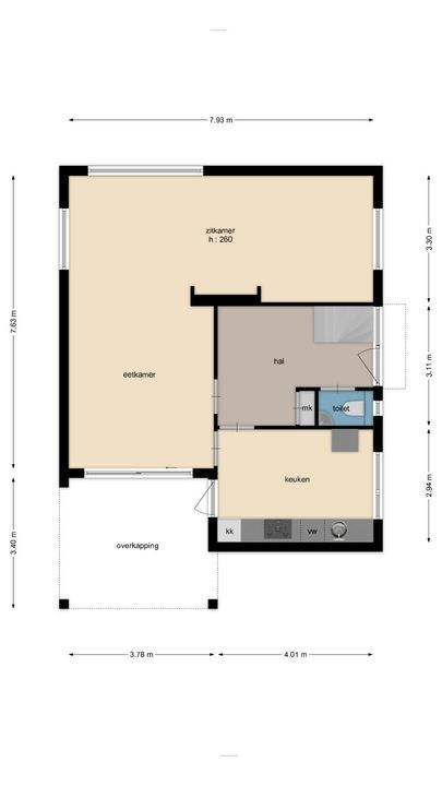 Boschovenseweg 36, Baarle-Nassau plattegrond-40